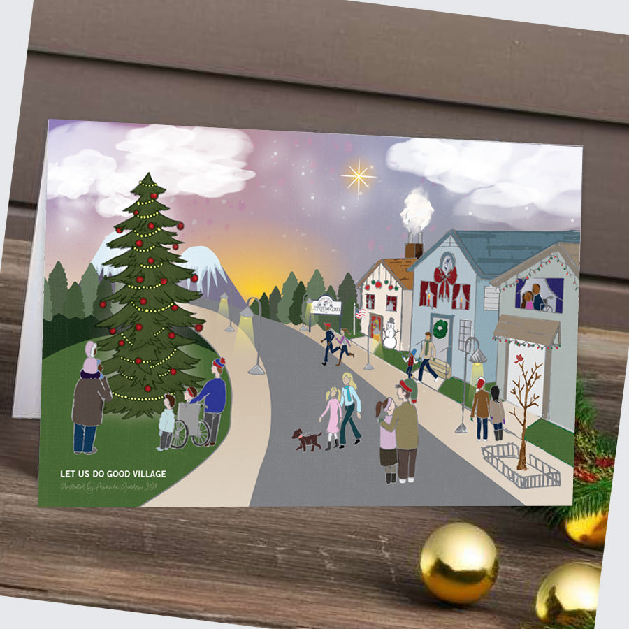 T2T Holiday Village Card - NEW!