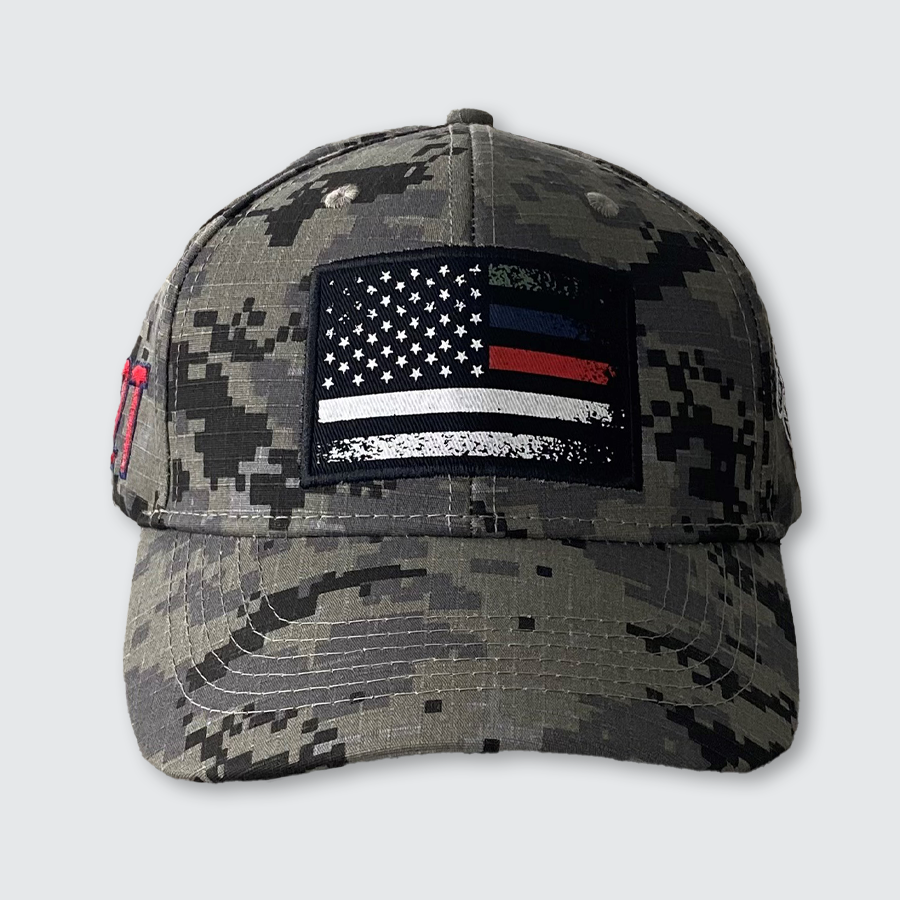 T2T Patch Hat (Patriot Flag Green Digi Camo)(L/XL) NEW!