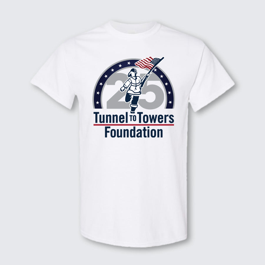 T2T 25th Anniversary Logo Tee - Unisex (White)
