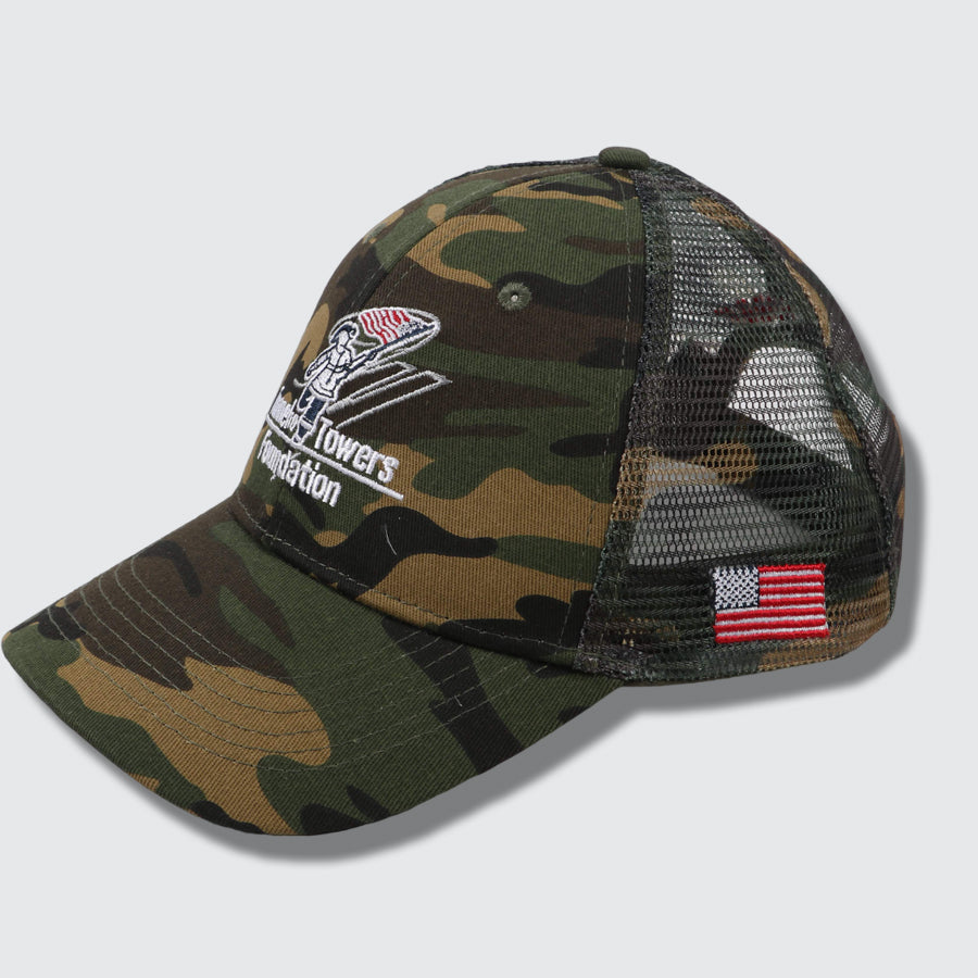 T2T Trucker Hat (Forest Camo)(L/XL)