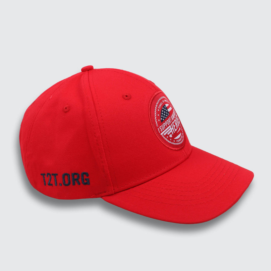 T2T Patch Hat (Red)(L/XL)