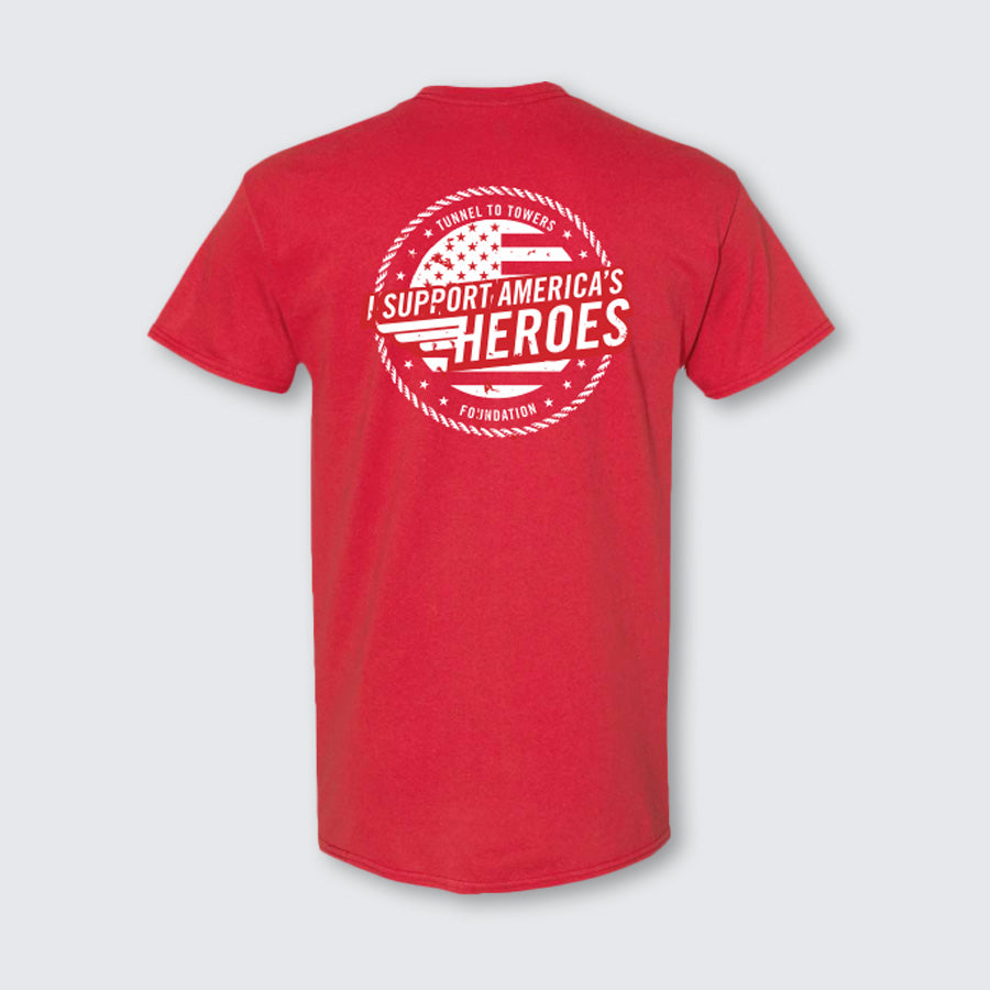 T2T HEROES TEE – UNISEX (Red)