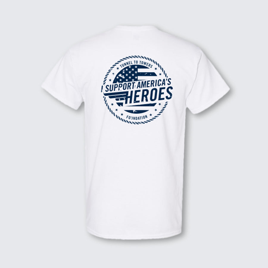 T2T HEROES TEE – UNISEX (White)