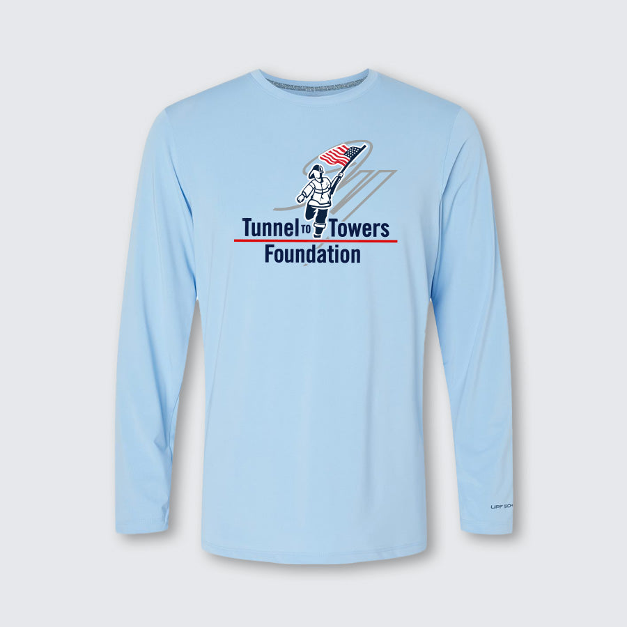T2T Long Sleeve Performance Tee (Blue Mist) NEW!