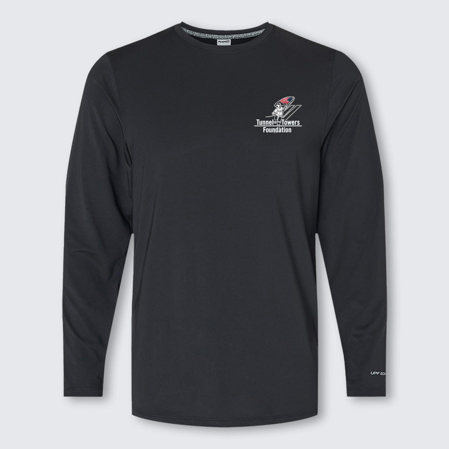 T2T Never Forget Long Sleeve Performance Tee – Unisex - (Black)