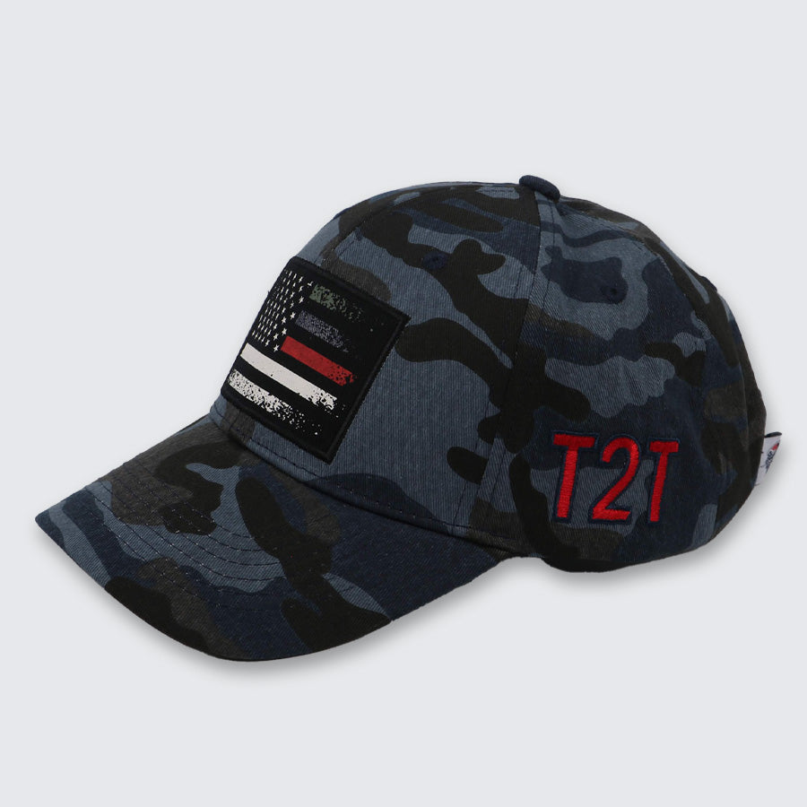 T2T Patch Hat (Patriot Flag Navy Camo)(L/XL) NEW!