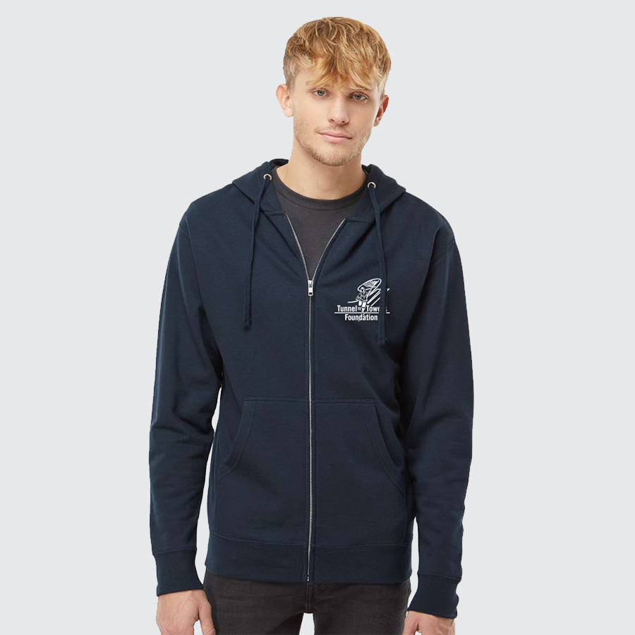 T2T Full Zip Sweatshirt Jacket - Unisex (Navy)