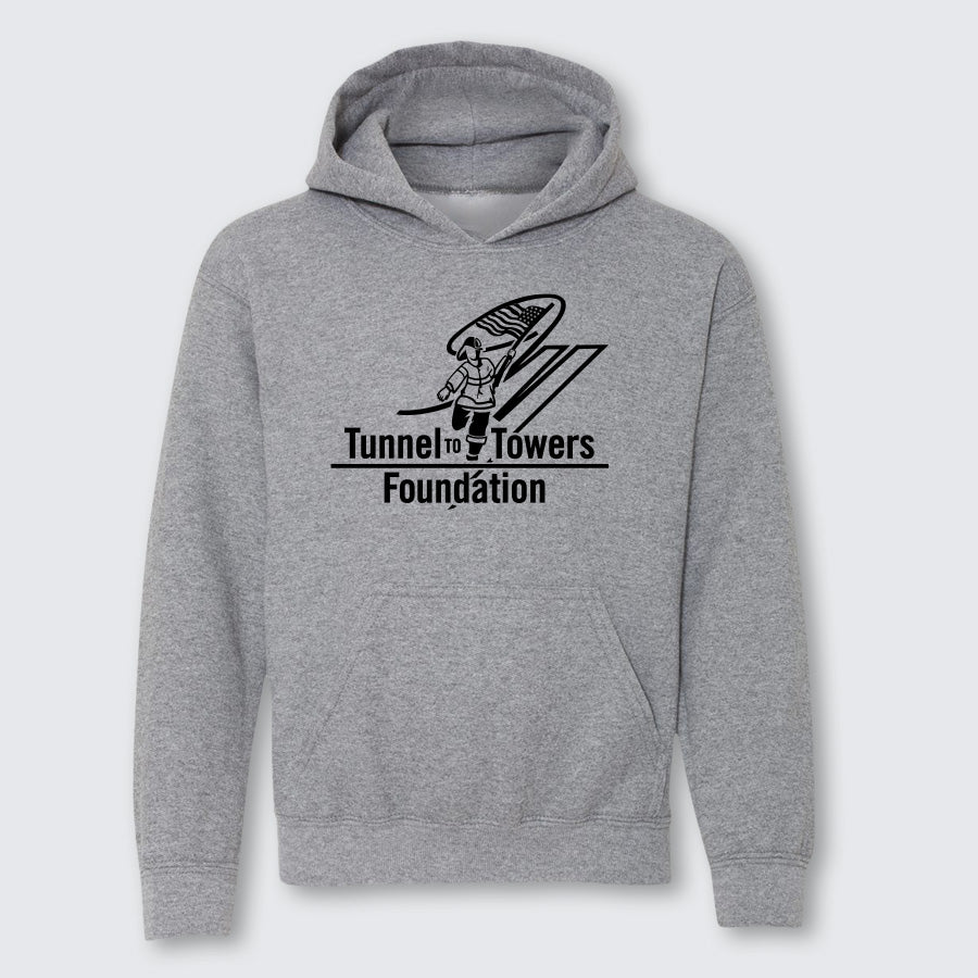 T2T Never Forget Hoodie – Youth - (Grey)